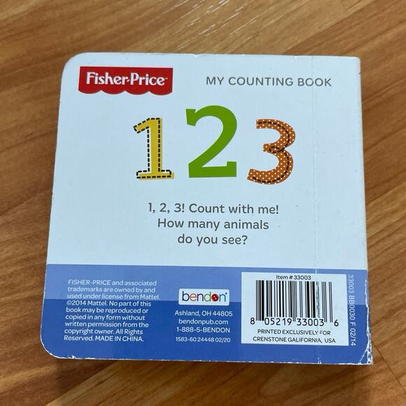 Fisher Price My Counting Book - Picture 2 of 2